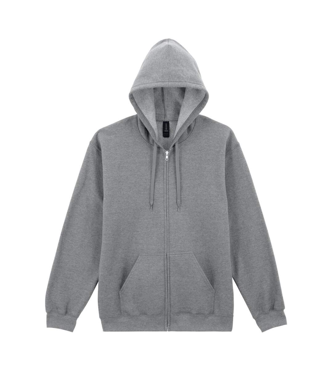 Veste À Capuche Softstyle Homme Gris Gildan-2
