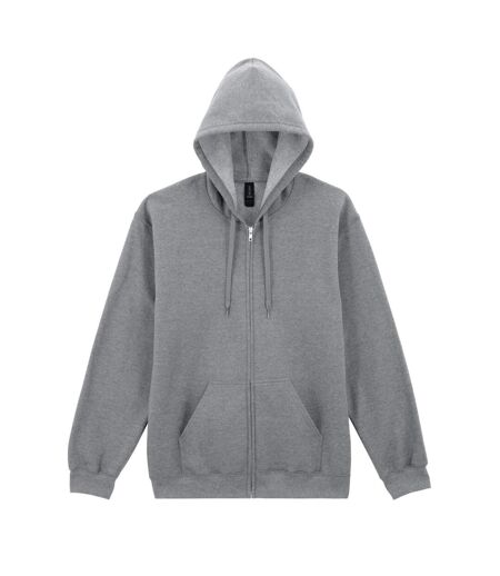 Veste À Capuche Softstyle Homme Gris Gildan