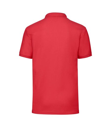 Polo 65/35 Homme Rouge Fruit Of The Loom