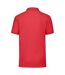 Polo 65/35 Homme Rouge Fruit Of The Loom-2