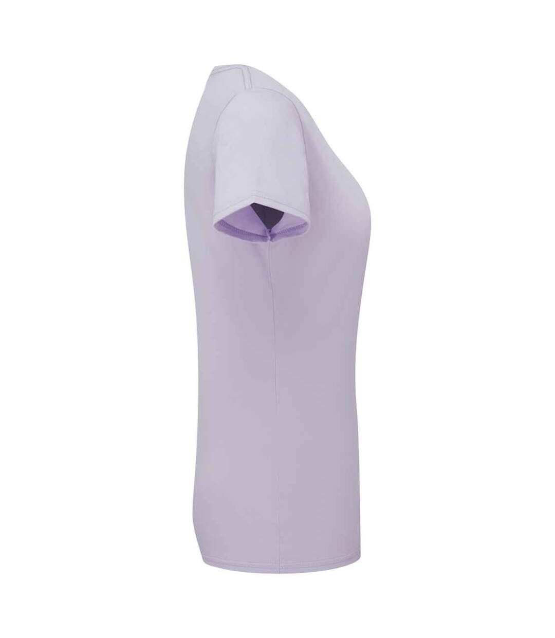 T-shirt Iconic Femme Lavande Clair Fruit Of The Loom-3