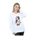 Disney Sweatshirt Mickey Mouse Skate Dude Femme/Femme (Blanc) - UTBI27856-2