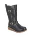 Womens/ladies Arcisa Boots Black Cipriata-1
