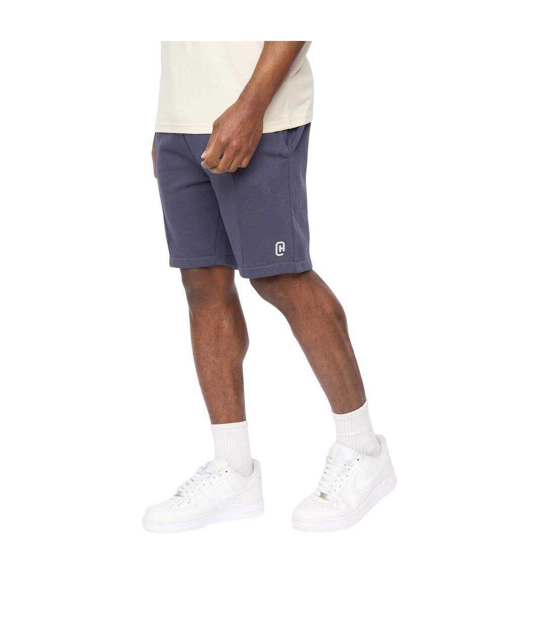 Short Décontracté Bardon Homme Bleu Marine Crosshatch-1