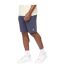 Short Décontracté Bardon Homme Bleu Marine Crosshatch-1