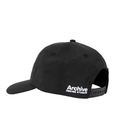 Casquette de baseball capital pour hommes noir Archive Design Studios