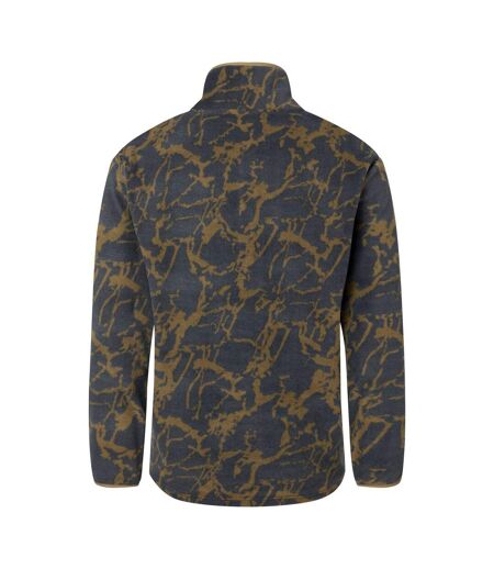 Veste Polaire Motif/style Effet Craquelé Homme Kaki Dare 2B