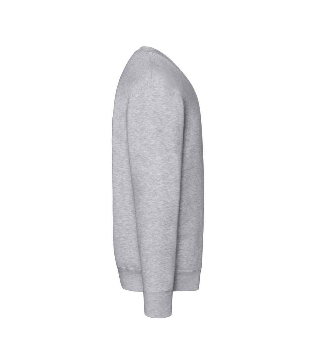 Sweat Premium Adulte Gris Chiné Fruit Of The Loom-2