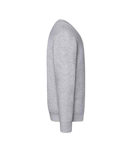Sweat Premium Adulte Gris Chiné Fruit Of The Loom