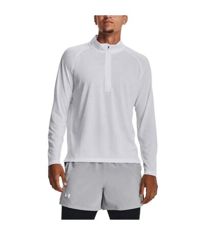 Haut streaker homme blanc Under Armour