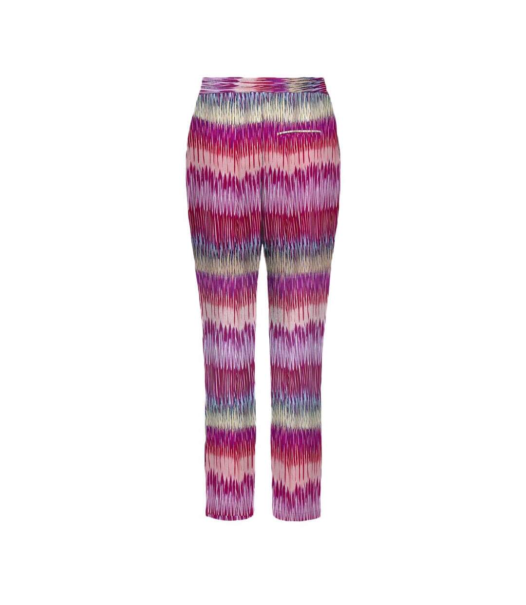 Pantalon Rose/Marine à Motifs Femme Only 15222230 - 34