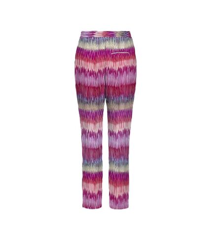 Pantalon Rose/Marine à Motifs Femme Only 15222230 - 34