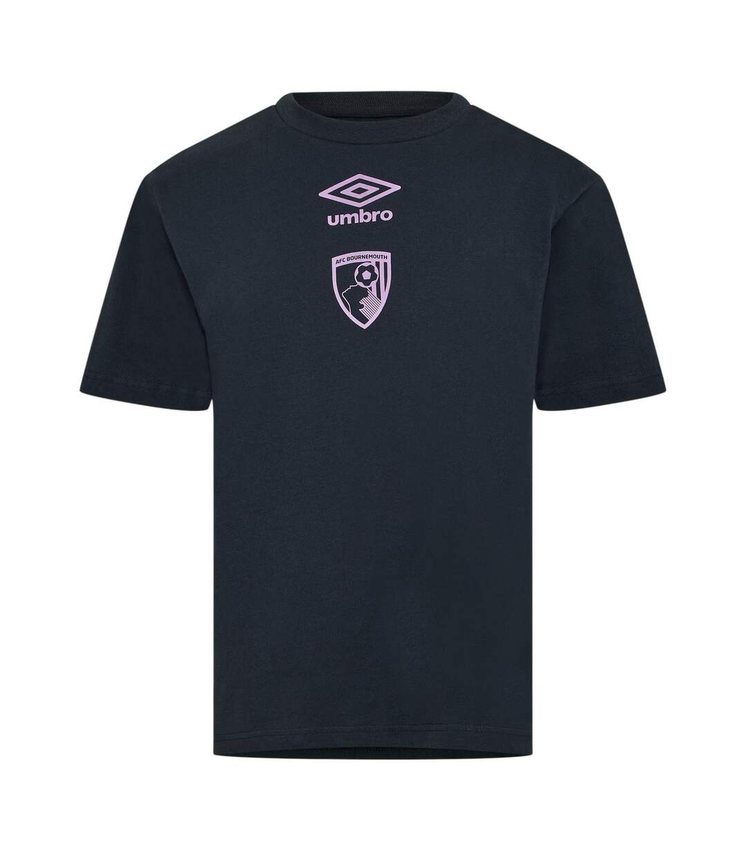 T-shirt Motif/style Afc Bournemouth Homme Bleu Bleu Canard Umbro-1