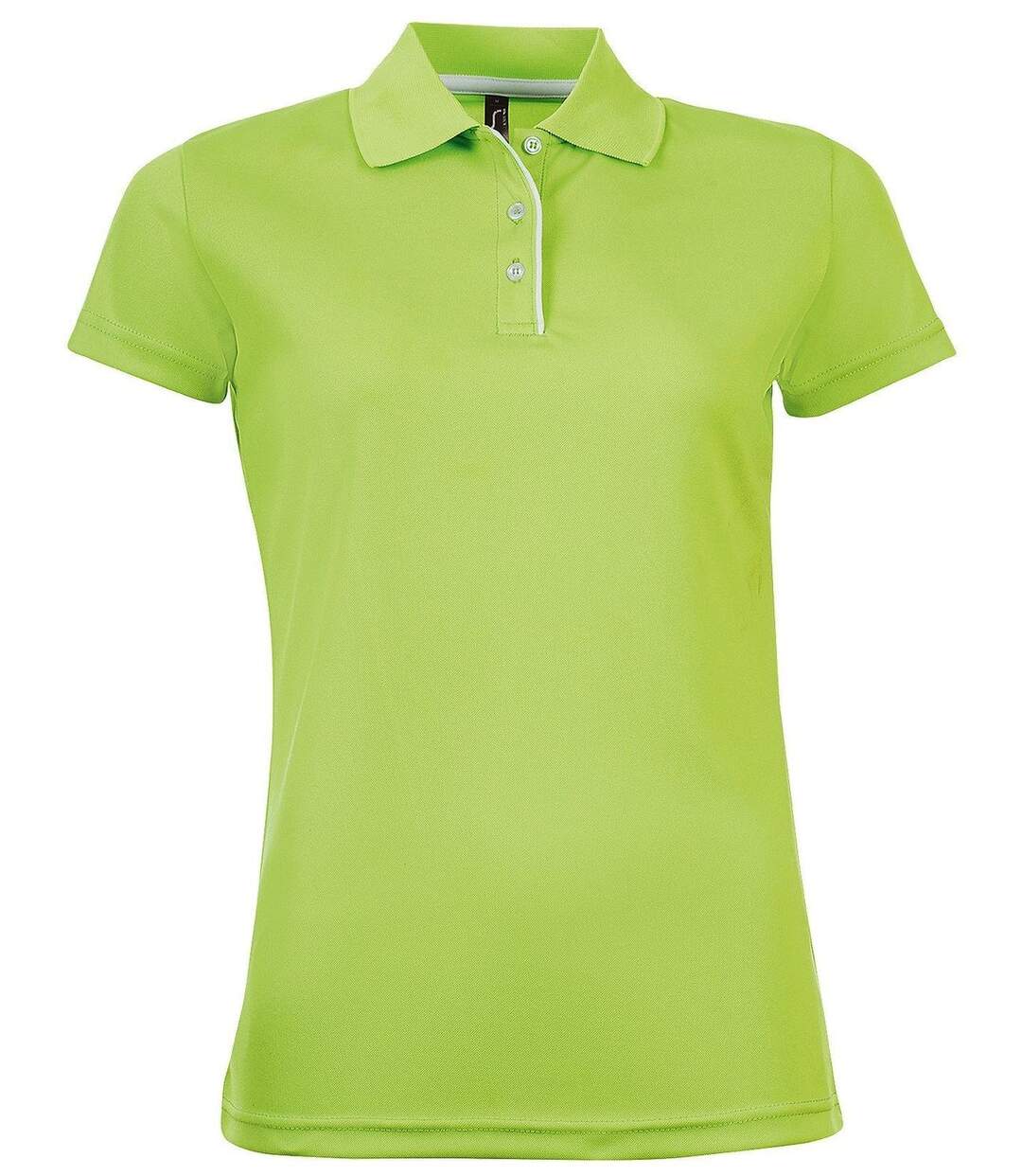 Polo sport performer - Femme - 01179 - vert lime