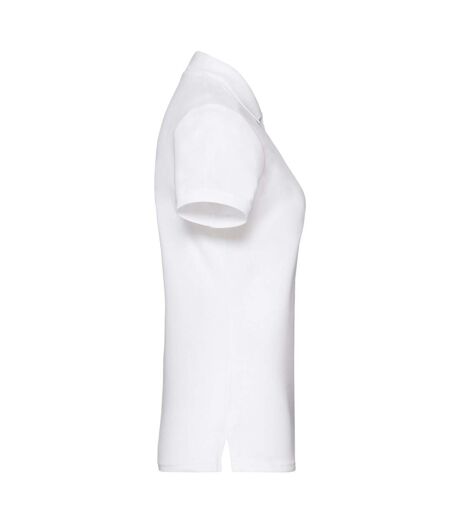 Unisex Adult Premium 170 Polo Shirt White Fruit Of The Loom