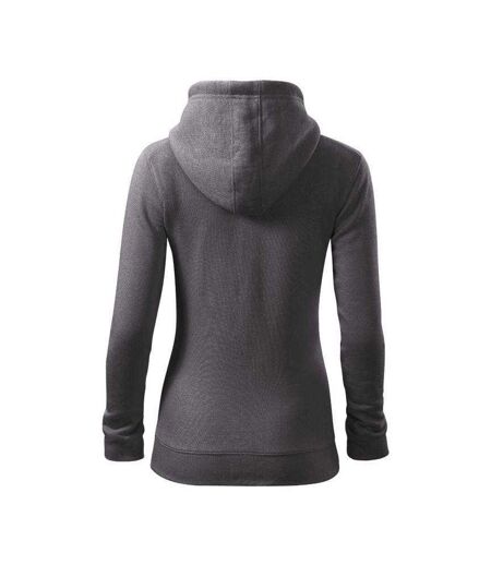 Womens/ladies Trendy Hoodie Graphite Malfini