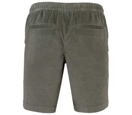 Short en velours côtelé - Homme - PATS742 - vert kaki pâle