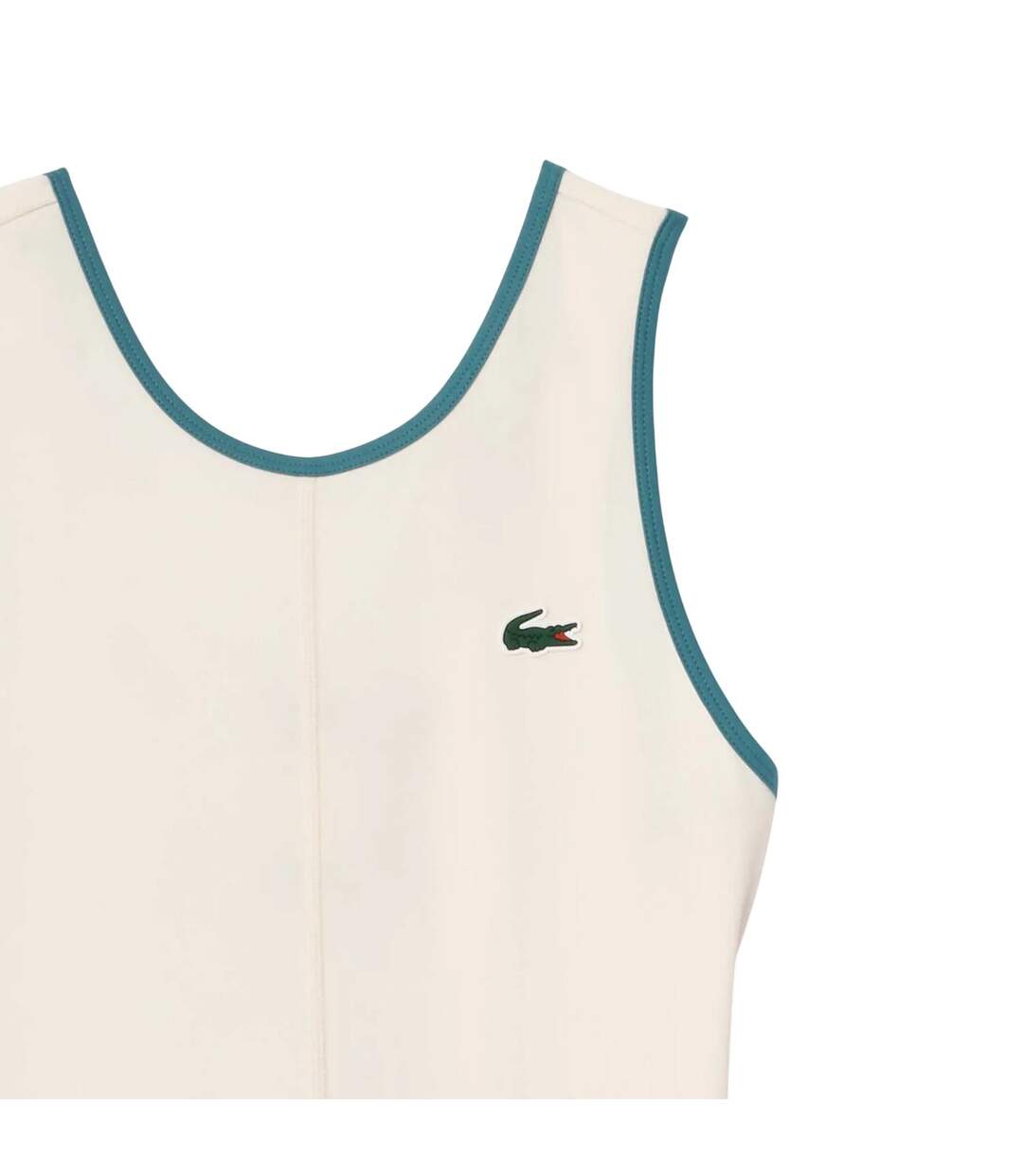 Robe Femme Blanc Bleu Lacoste-3