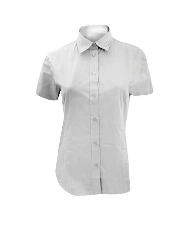 Kustom Kit Ladies Workforce Short Sleeve Shirt (White) - UTBC632