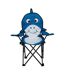 Chaise pliante bubbles the shark enfant taille unique bleu hawaïen Regatta-3