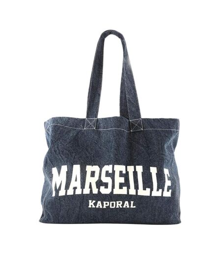 Tote bag bleu femme kaporal larse