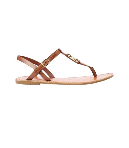 Sandales Motif/style Logo Femme Cuivré Tommy Hilfiger