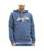 Sweat à capuche bleu homme jack & jones hawaii - l-1
