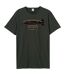 T-shirt Motif/style Led Zeppelin May Adulte Charbon Amplified-1