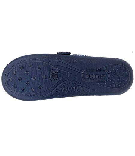Isotoner Chaussons Mules femme velours semelle ergonomique
