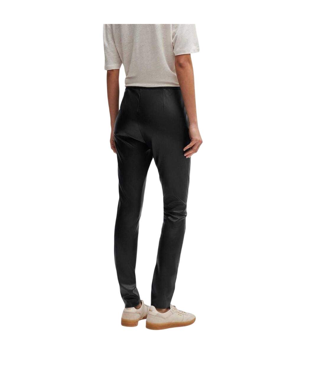 Pantalon Taslimah Femme Noir Boss-2