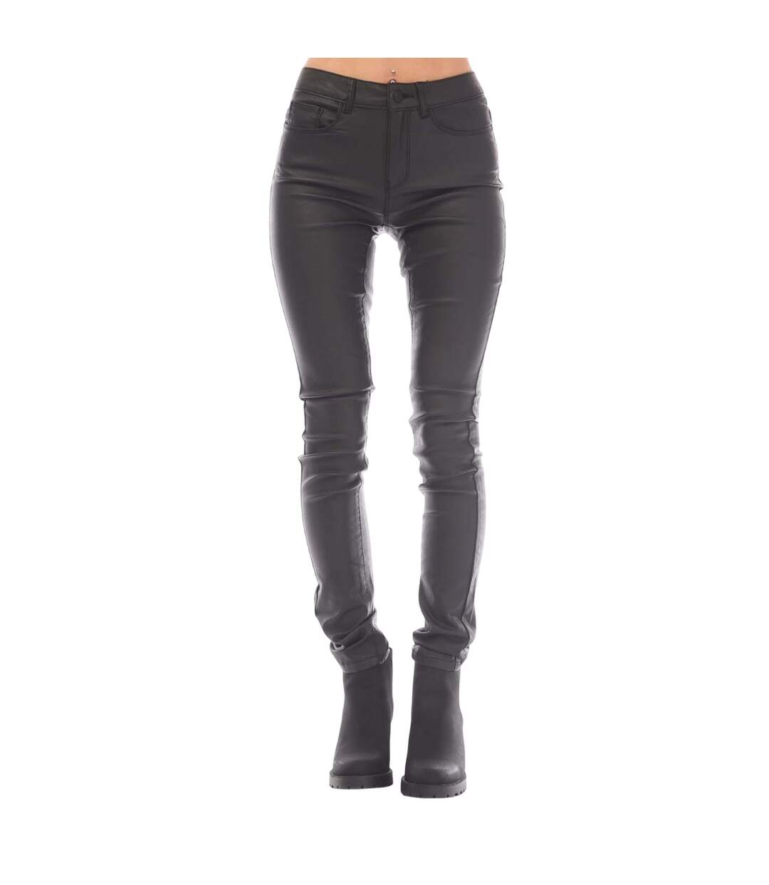 Pantalon anne k femme noir Only-1