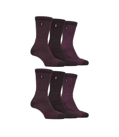 Lot de 6 chaussettes pour bottes de marche pour hommes