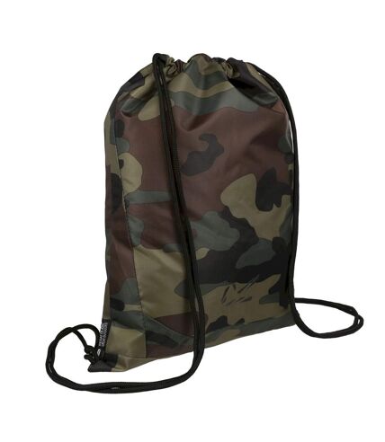 Regatta Shilton Camo Drawstring Bag (Vert militaire) (Taille unique) - UTRG7524