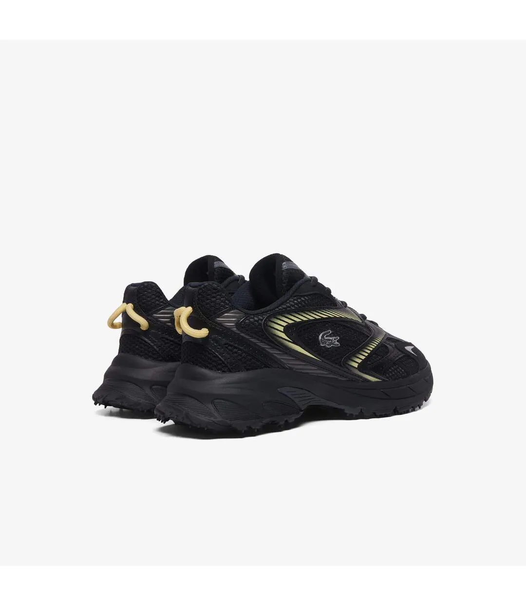 Mens L003 Neo Shot Trainers Black Lacoste-3
