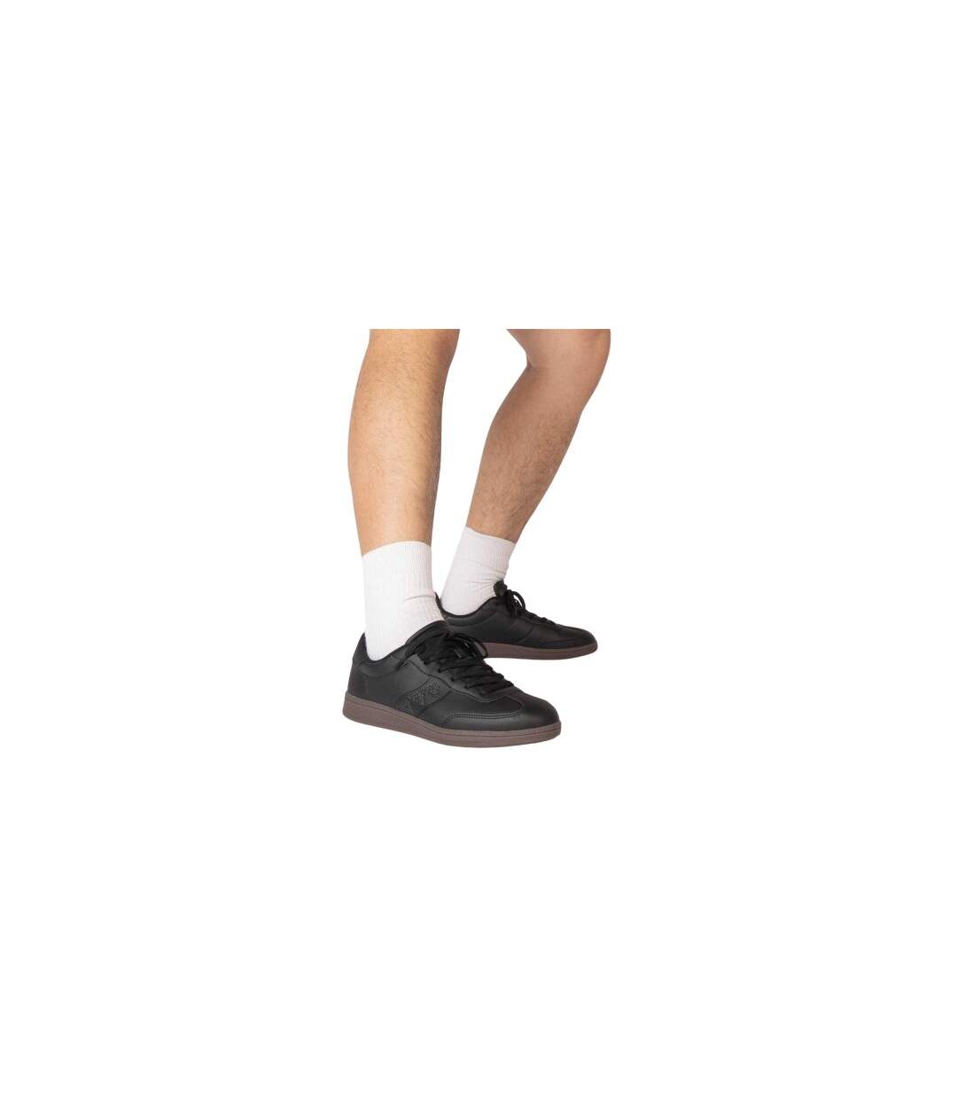 Mens Scafa Trainers Black Kappa-1