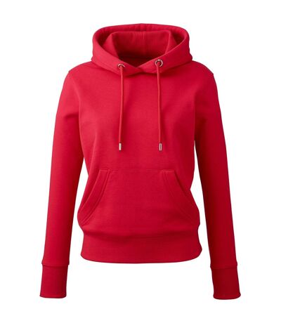 Anthem Sweat à capuche biologique pour femmes/femmes (Rouge) - UTPC4319