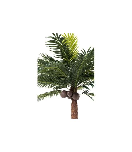 Plante Artificielle Palmier 4 Noix de Coco 350cm Vert