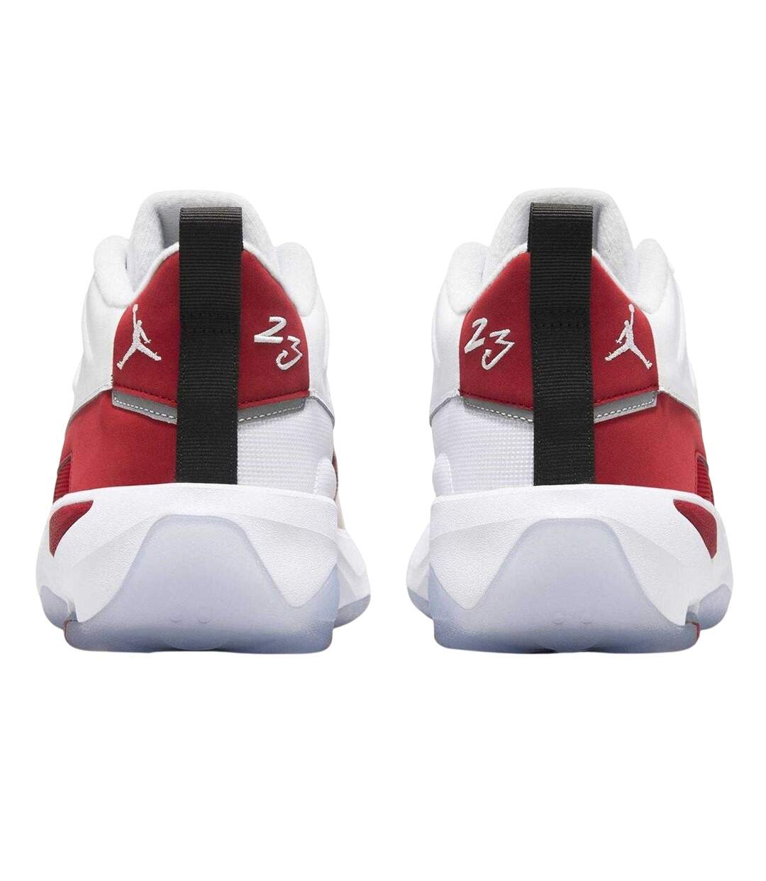 Chaussures De Basket Air Jordan Max Aura Homme Blanc Rouge Nike-2