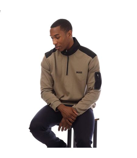 Sweat Homme Vert Hugo Boss