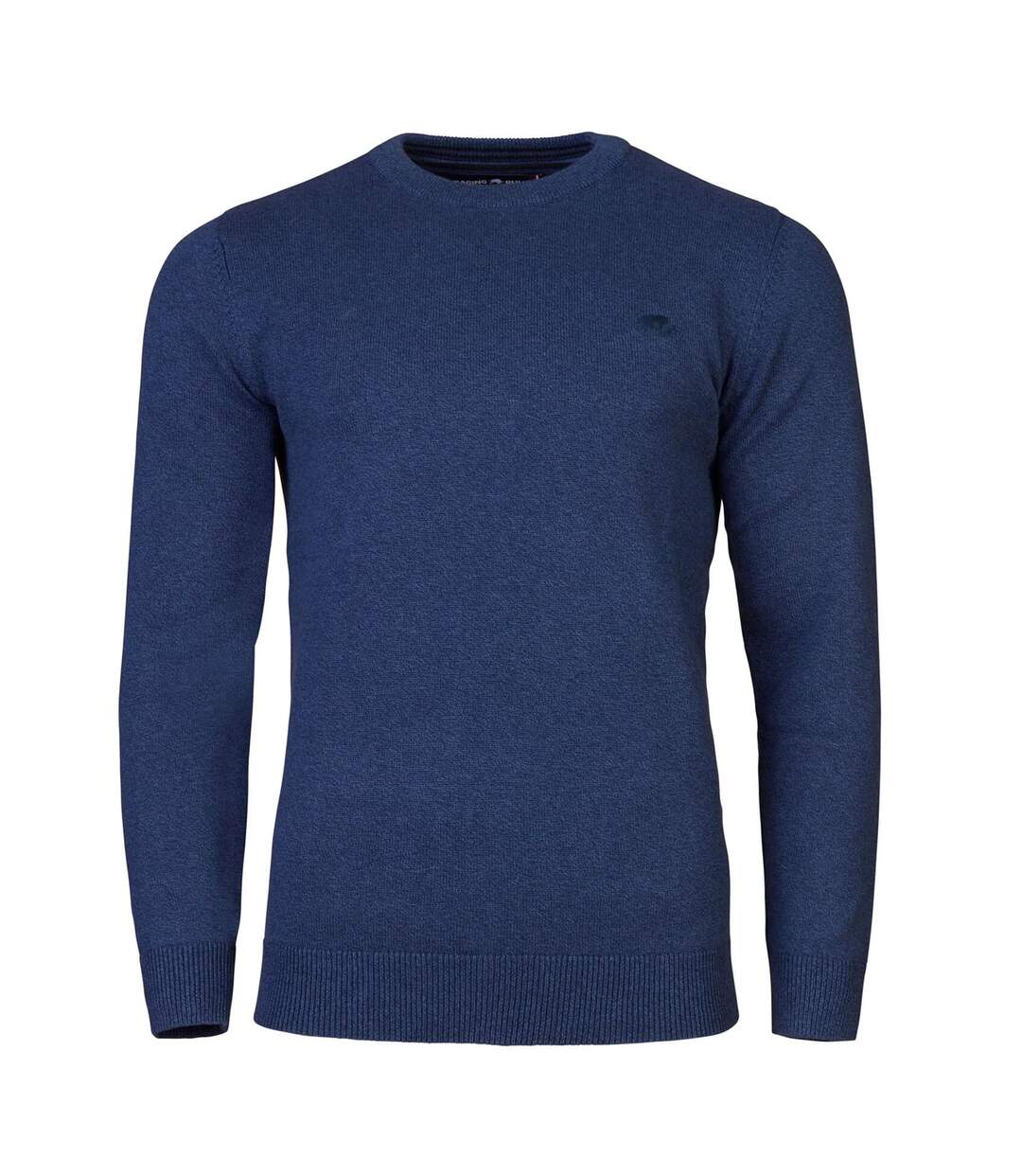 Pull Homme Bleu Denim Raging Bull-1
