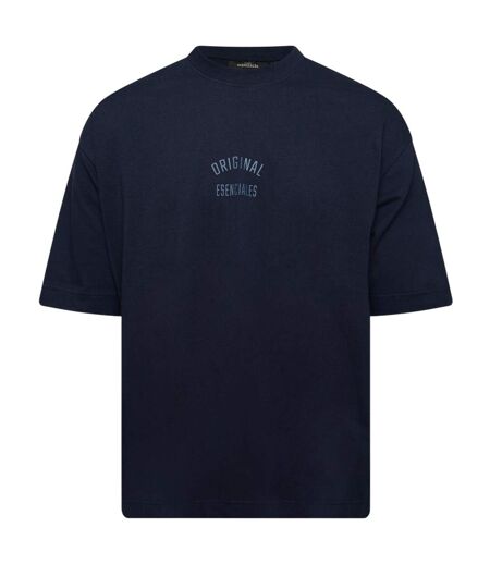 Mens Original Cotton T-shirt Navy Luke