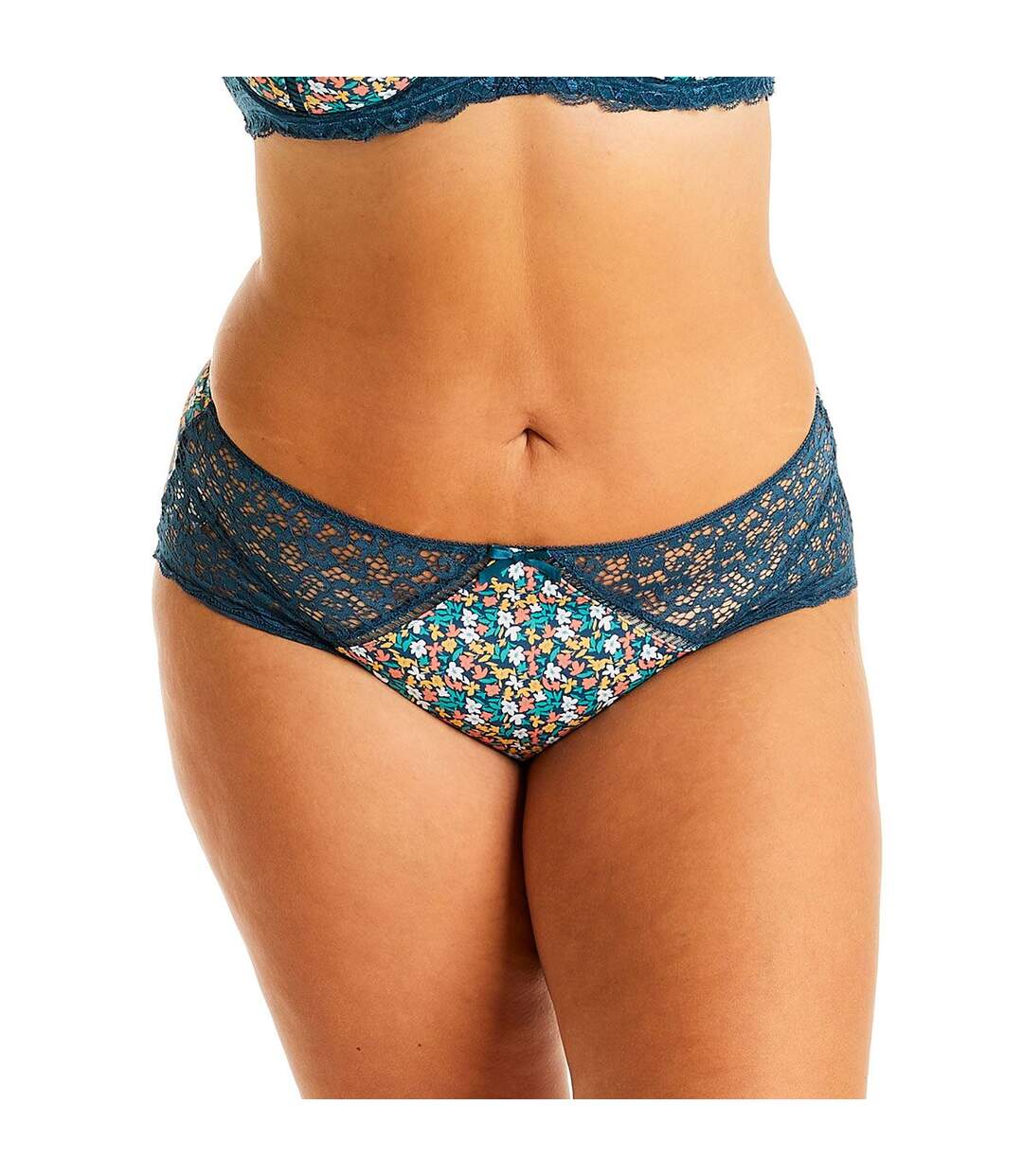 Shorty turquoise/orange Elena-2