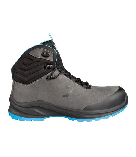 Safety Jogger Mens Modulo S3S Mid Safety Boots (Gray) - UTFS10363