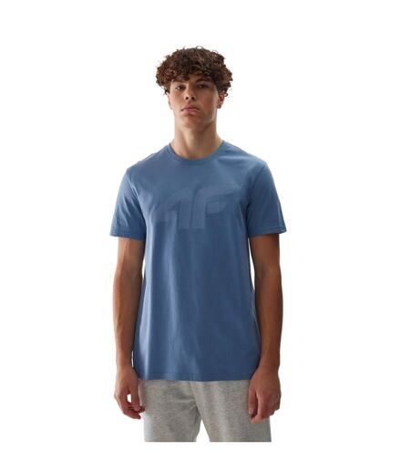 T-shirt Motif/style Logo Homme Denim 4F