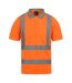 Mens pro hi-vis polo shirt orange Regatta