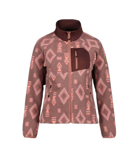 Veste Polaire Millstadten Femme Rouge Icepeak