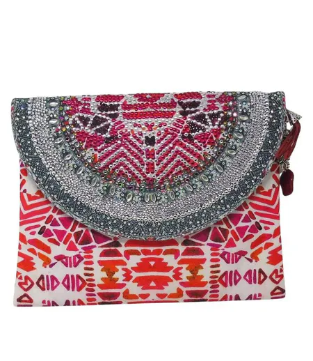 Womens/ladies Shiraz/1923 Clutch One Size Multicoloured Inoa