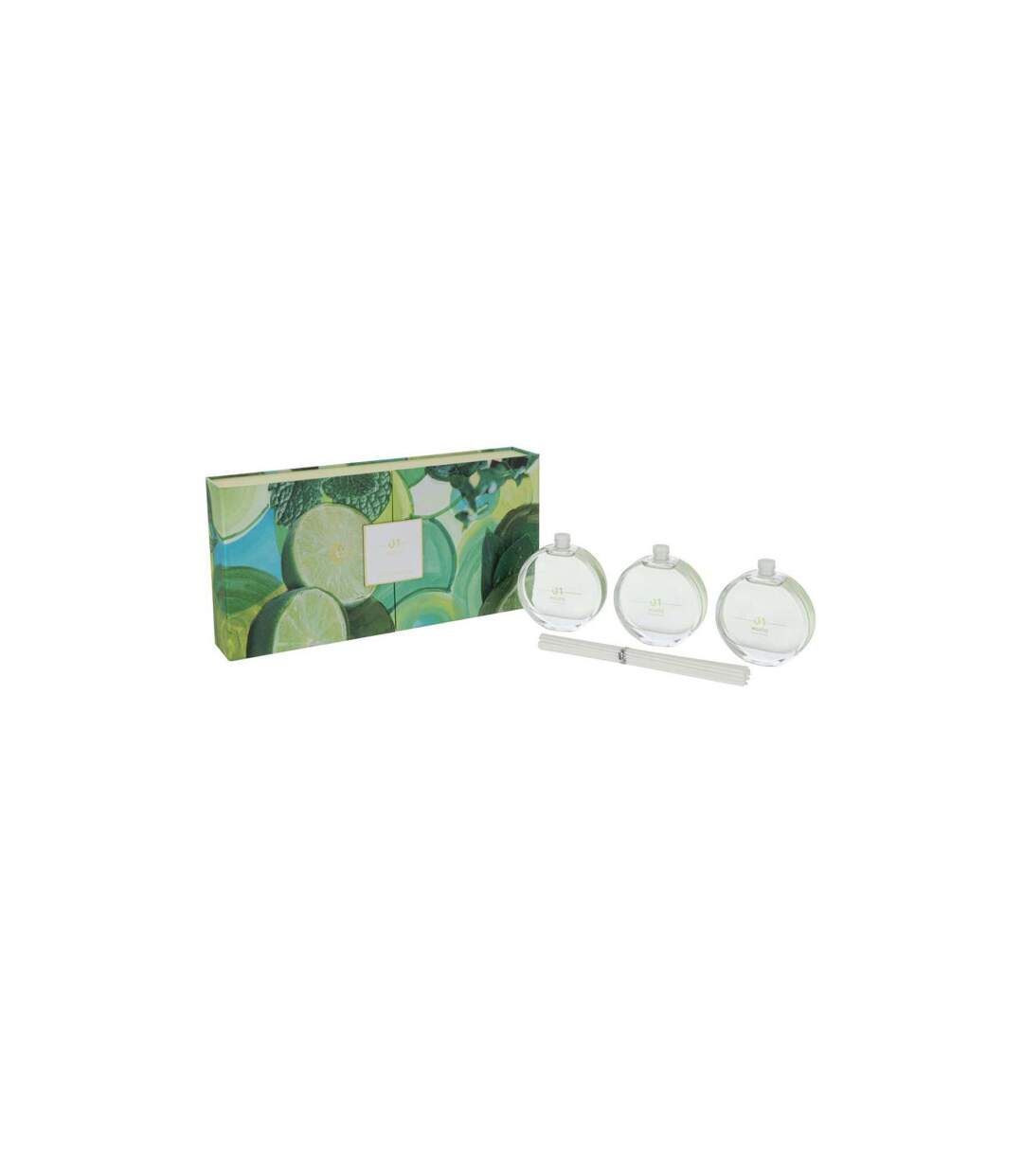 Coffret 3 Diffuseurs de Parfum Cocktail 150ml Mojito-1