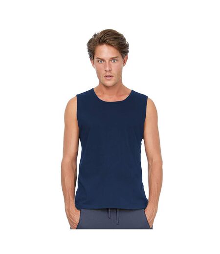 B&C Mens Move Sleeveless Athletic Sports Vest Top (Navy) - UTRW3499
