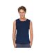 B&C Mens Move Sleeveless Athletic Sports Vest Top (Navy) - UTRW3499-2